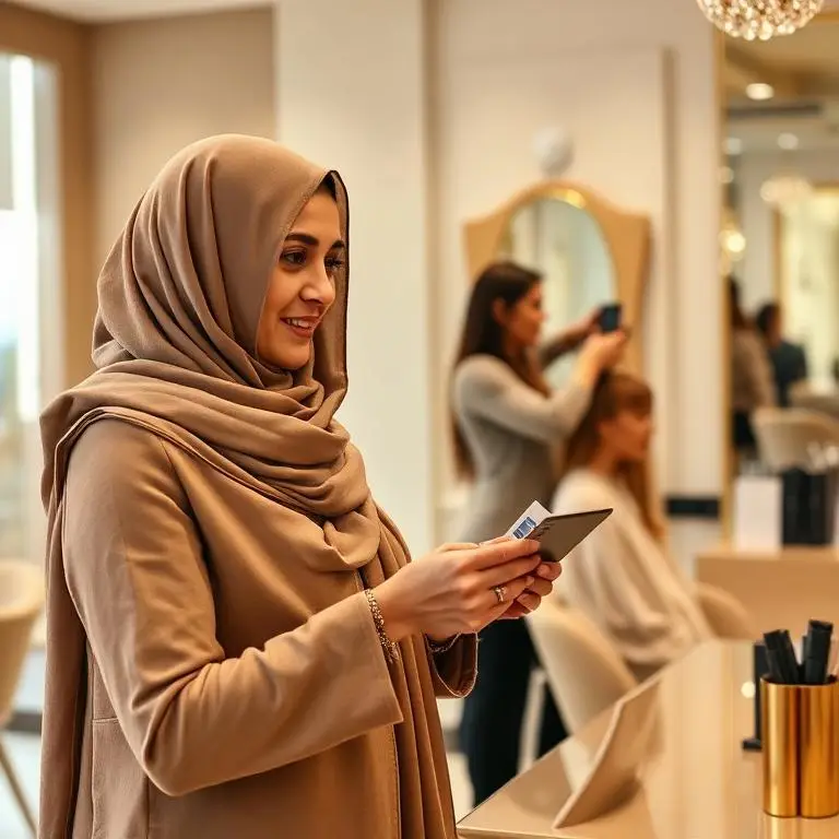 خسارة المال في الصالونات