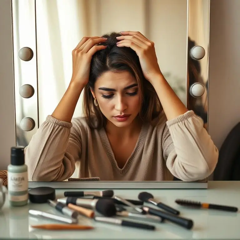 تعب يومي من تصفيف الشعر